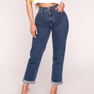 Fashion Nova “i get it from my mama” jeans